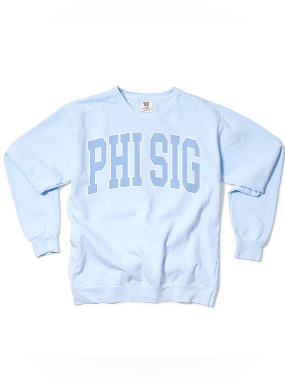 SUNKISSED COCONUT® CHAMBRAY CREWNECK PHI SIGMA SIGMA